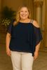 Picture of CURVY GIRL STYLISH ELEGANT TOP